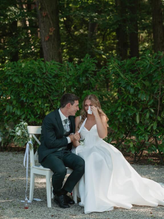 Emotional wedding ceremony in Birkenheide, Germany