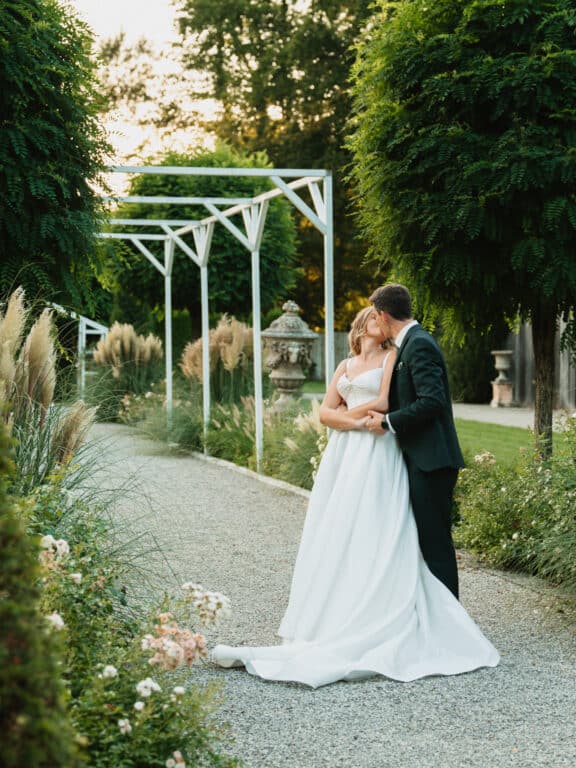 Wedding couple portrait in Birkenheide by Kaiser Studios