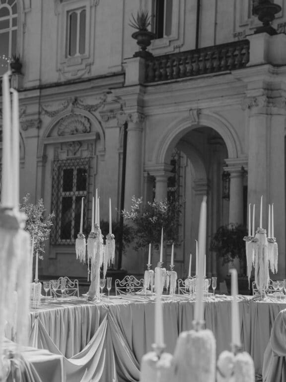 Villa Aurelia wedding venue architecture, Rome