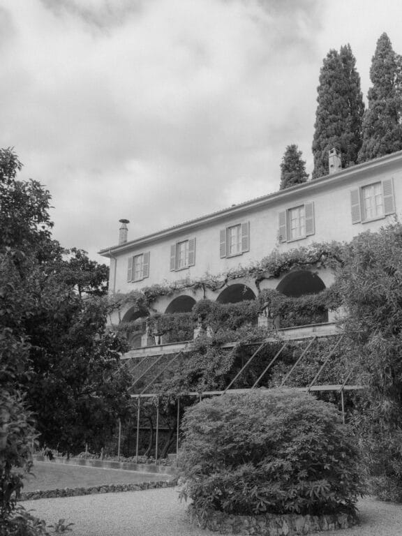 Luxury wedding venue Villa Pizzo, Lake Como